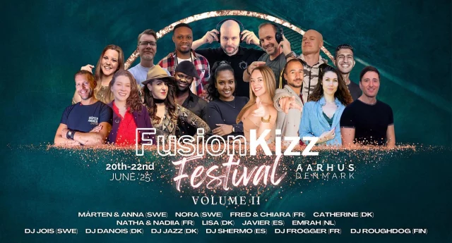 Have you bought your tickets for the fusionkizz?

Well, hurry up! You do not want to miss it!

⭐️ WELCOME TO FUSION KIZ! ⭐️

📍 Damagervej 10, Viby J, Danmark
📅 June 20-23 2025
✅ Pre-party
✅ 3-days of workshop
✅ 3-days of Social dance & Parties

⭐ WHAT TO EXPECT ⭐
We will be having a mix of the familiar faces that we all loved so much and some other awesome people that had never stepped foot in Denmark. These are people i personally handpicked because they have so much love to give and always bring with them some lovely cozy warm vibes.

⭐️ INTERNATIONAL TTEACHERS ⭐️
🕺💃 Natha & Nadia – France
🕺 Emrah – Netherlands
🕺 Javier – Spain
🕺💃 Mårten & Anna – Sweden
🕺💃 Fred & Chiara – France
💃 Lisa Jensen – Denmark
💃 Lisa Jensen – Denmark
💃 Nora Thelin – Sweden
💃 Catherine – Denmark

⭐️INTERNATIONAL DJ:S ⭐️
🎧 DJ Shermo – Spain
🎧 DJ Frogger – France
🎧 DJ Jois – Sweden
🎧 DJ Jazz – Denmark
🎧 DJ Danois – Denmark 
🎧 DJ RoughDog – Finland

✨✨✨TICKETS INFORMATION ✨✨✨
🇩🇰 If you live in Denmark : Mobilepay to 91987733 (Vidthiya Veeriah) Please write FusionKizz Festival on the notes
🌍 If you live outside of Denmark Fill in this form found in Bio

🔥 Always bring your most lovely & cozy warm vibes! 🔥